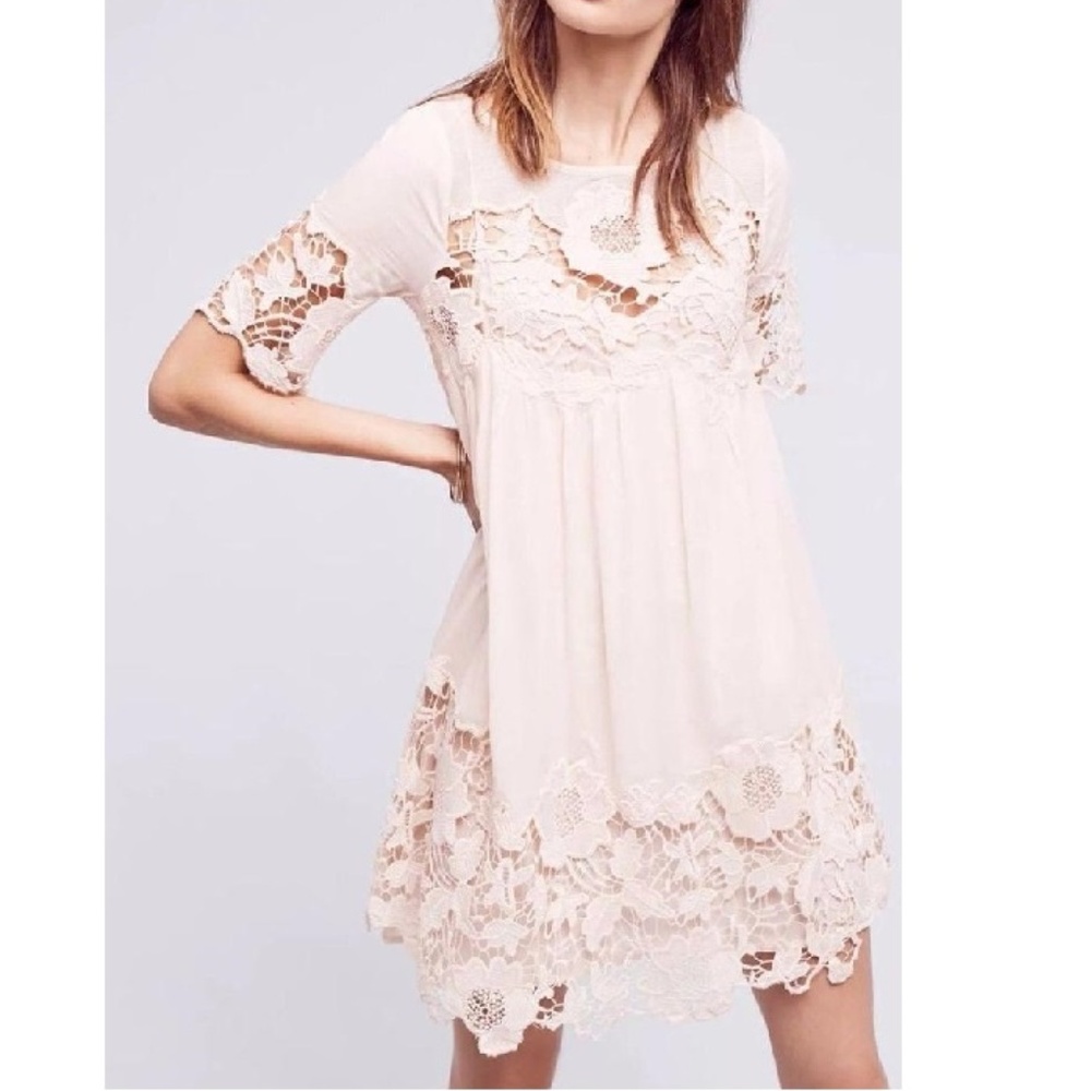 Anthropologie Magnolia Lace Dress by Holding Horse